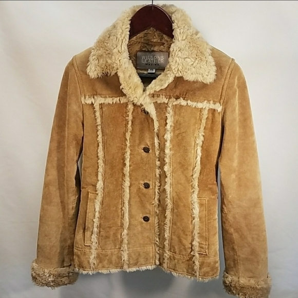 Wilsons Leather Vintage 90's/Y2K Penny Lane Faux Fur Jacket - Picture 5 of 8
